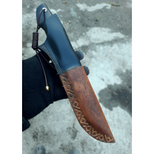 ОКО ДРАКОНА II ніж ручної роботи майстра студії Павла Гончаренка, замовити купити в Україні (Сталь к110 Bohler). Photo 2